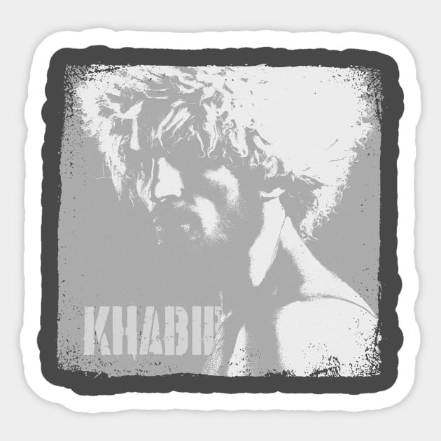 Khabib Sticker by workshop71